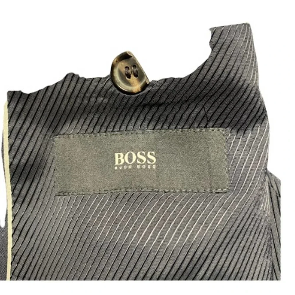 Hugo Boss The James 3 Blue Mens Two Button Blazer Lined Size 44R Wool
